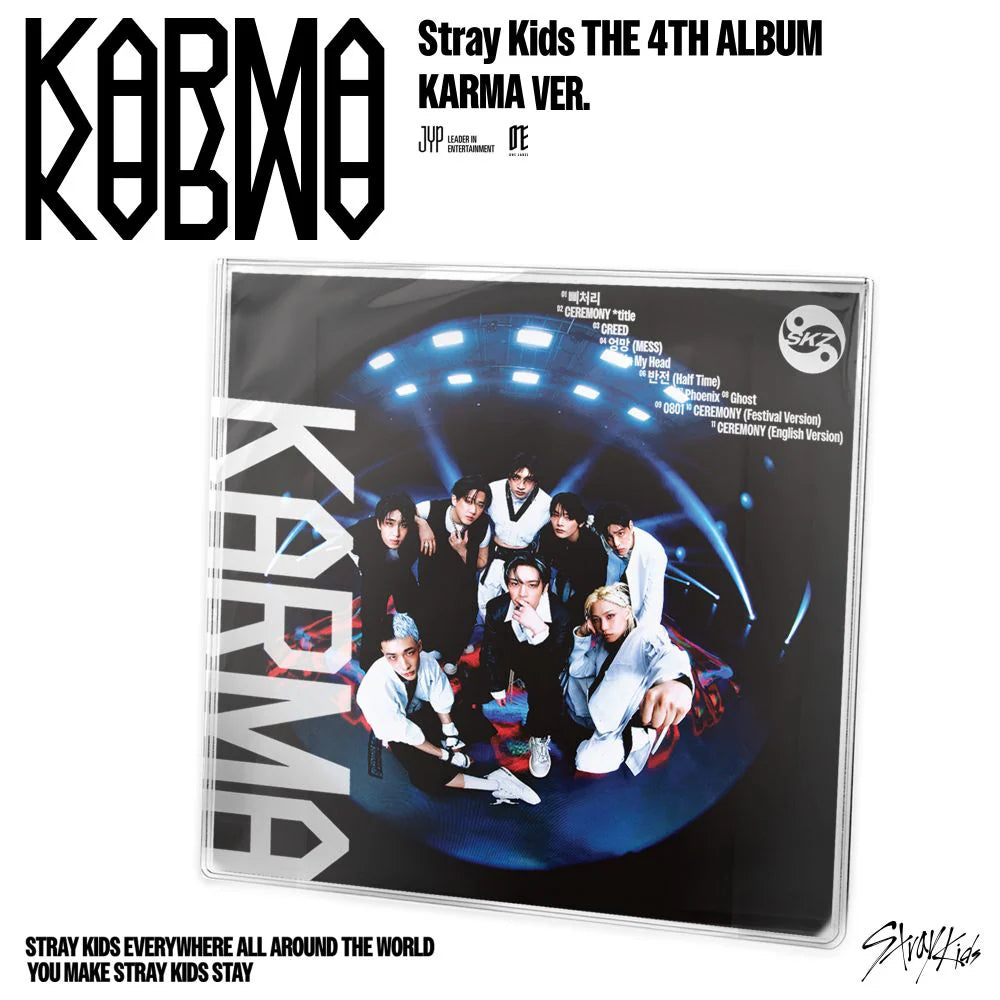 Stray Kids - 4TH ALBUM [KARMA] (KARMA VER.) + Random Photocard