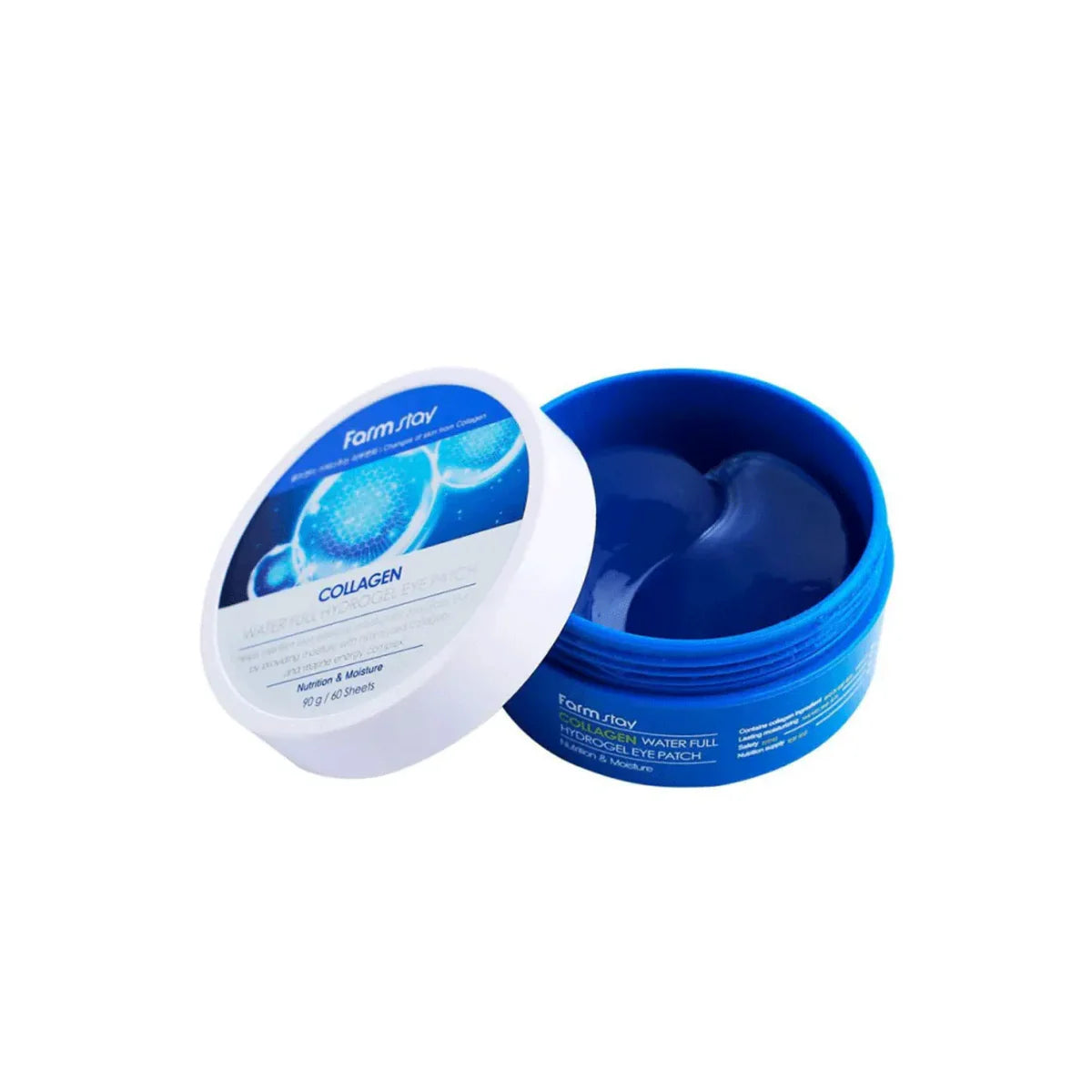 Farmstay – Collagen Water Full Hydrogel Eye Patch, 90g (60pcs)