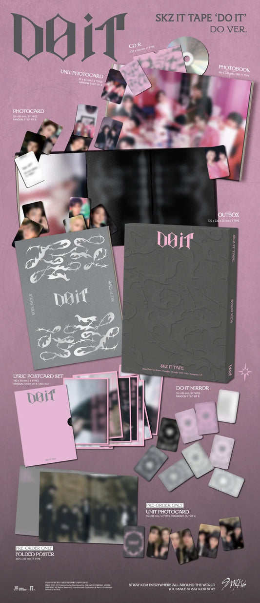 Stray Kids SKZ IT TAPE ‘DO IT’ DO Ver. (Limited)