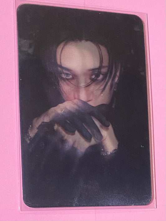 Stray Kids Bang Chan SKZ IT TAPE ‘DO IT’ Lenticular Photocard IT Black Ver.