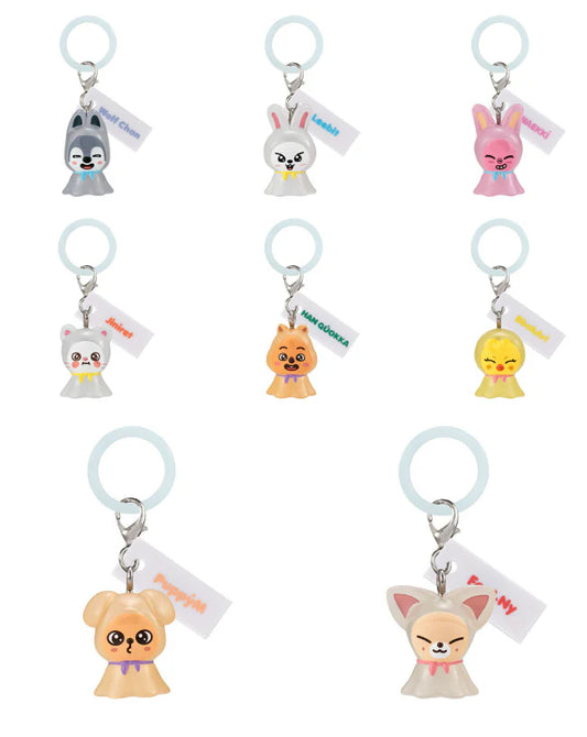 STRAY KIDS - SKZOO BANDAI MEJIRUSHI GACHA KEYRING 8TYPE FULL SET