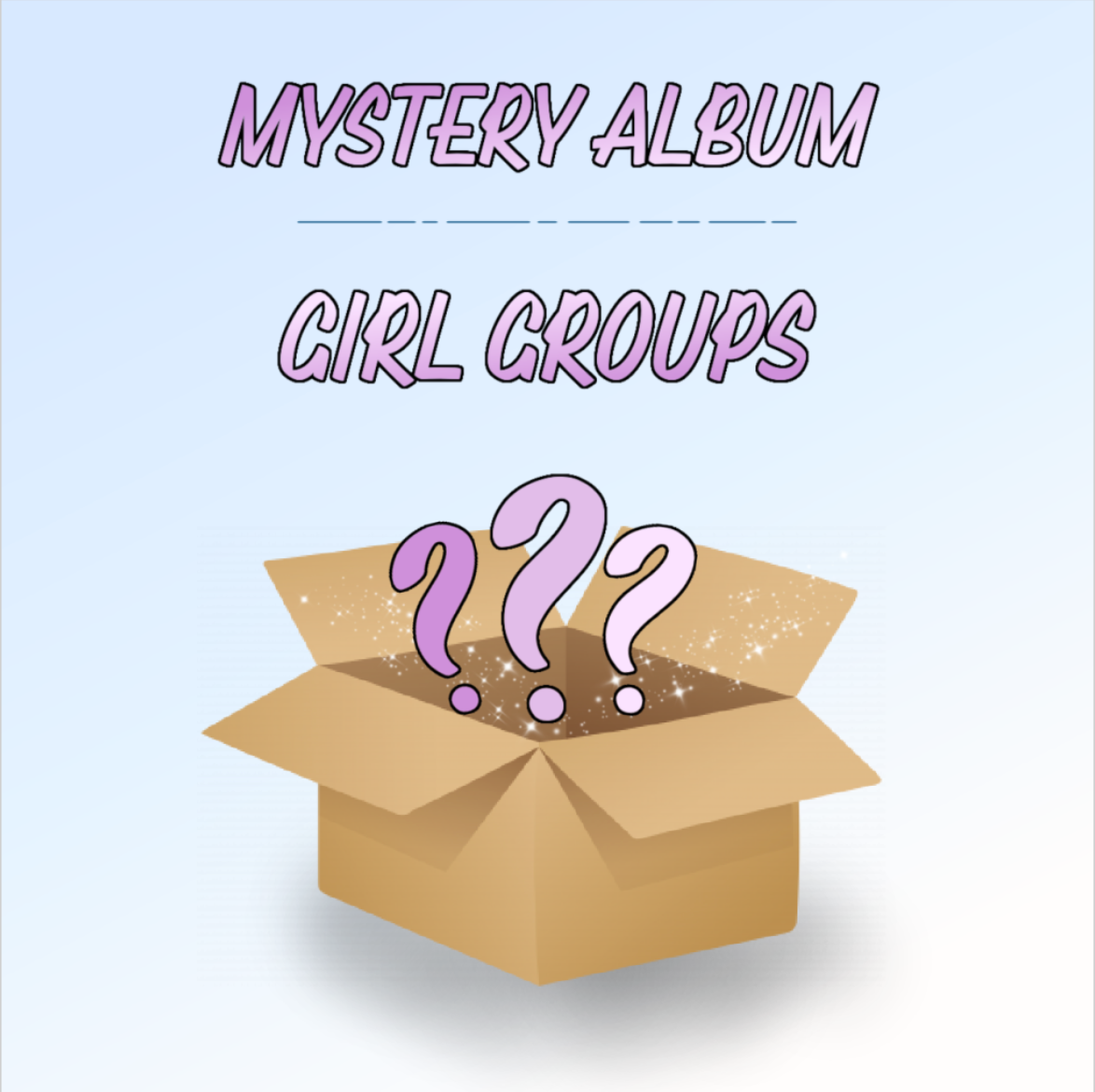MYSTERY ALBUM - GIRL GROUPS (Group Choice)