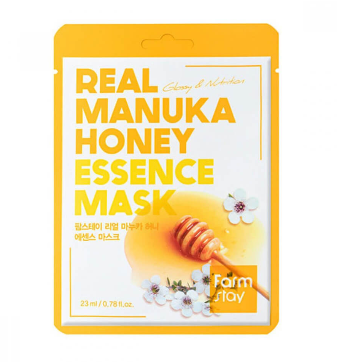 Farmstay – Real Manuka Honey Essence Mask, 23ml
