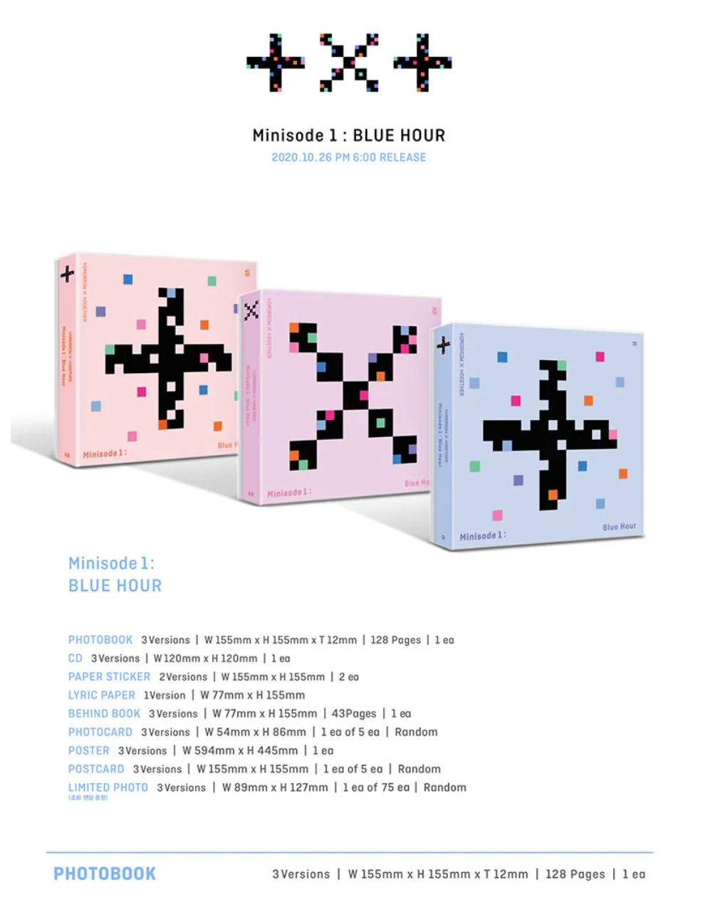 TXT - MINISODE1 : BLUE-HOUR