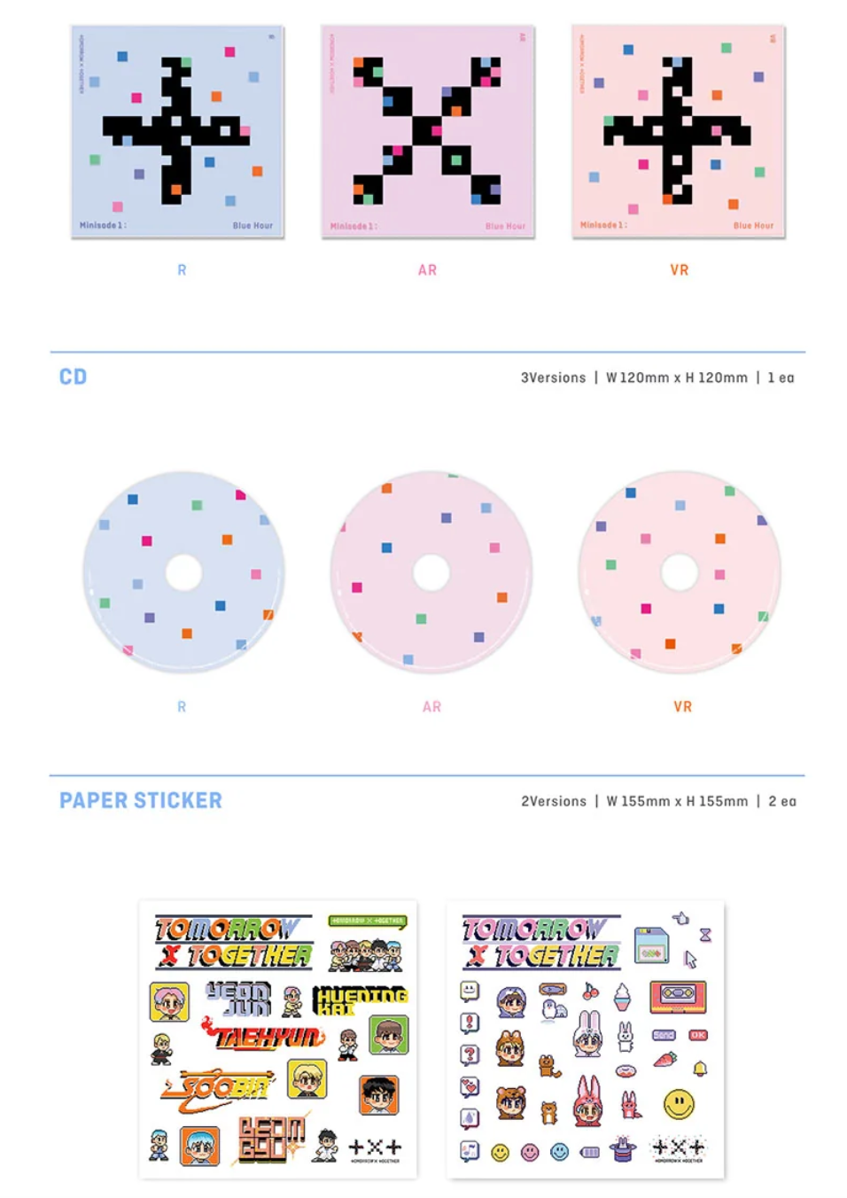 TXT - MINISODE1 : BLUE-HOUR