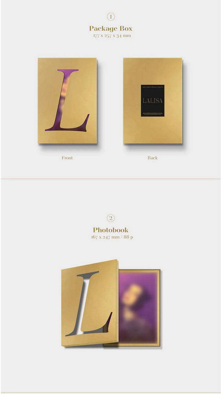 LISA - FIRST SINGLE ALBUM LALISA