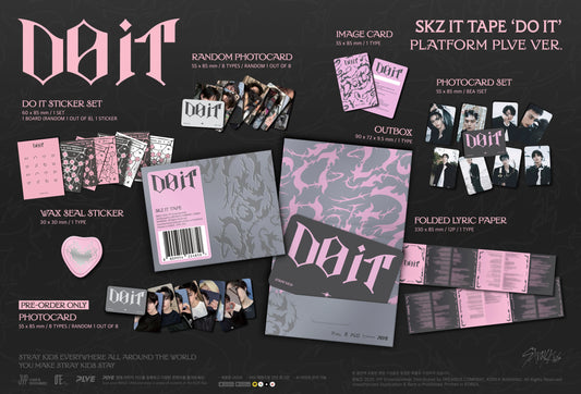 Stray Kids SKZ IT TAPE ‘DO IT’ Platform PLVE Ver.