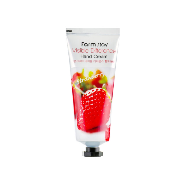 Farmstay – Visible Difference Hand Cream Strawberry, 100g