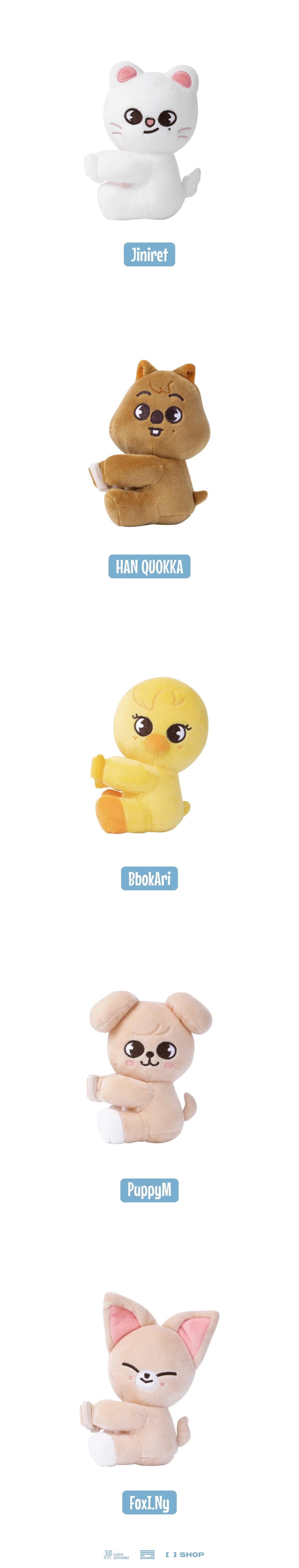 [PREORDER] [SHIPPING TBA 2027] Stray Kids - [SKZOO EVERYWHERE ALL AROUND THE WORLD] Global POP-UP STORE IN LATAM OFFICIAL MD - SKZOO STRAP PLUSH (Member Choice) + POB