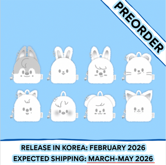 [PREORDER] Stray Kids [dominATE : celebrATE] SKZOO Original Backpack Silver Ver. (Member Choice)