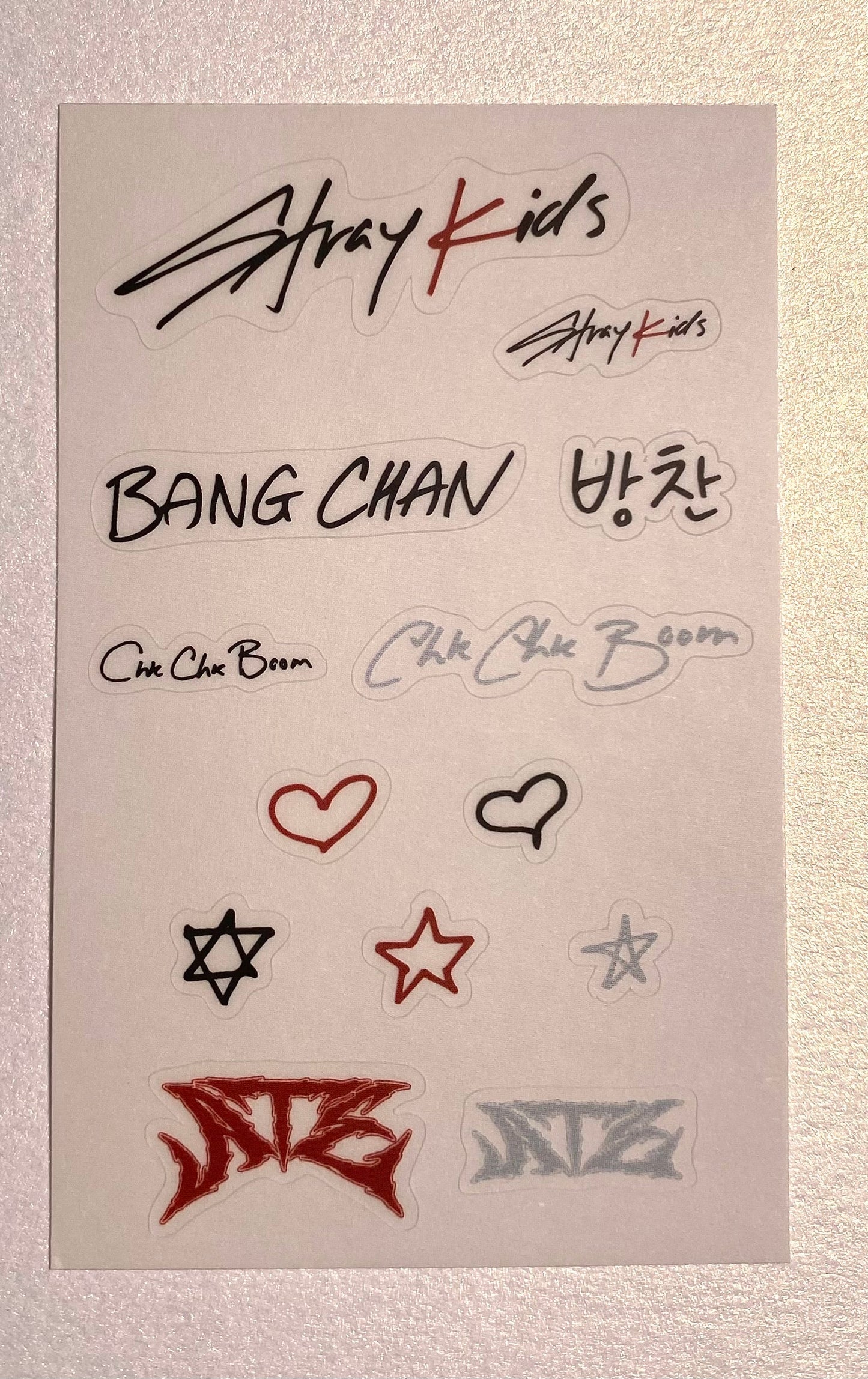 STRAY KIDS ATE JYP SHOP NEMO POB Sticker Bang Chan