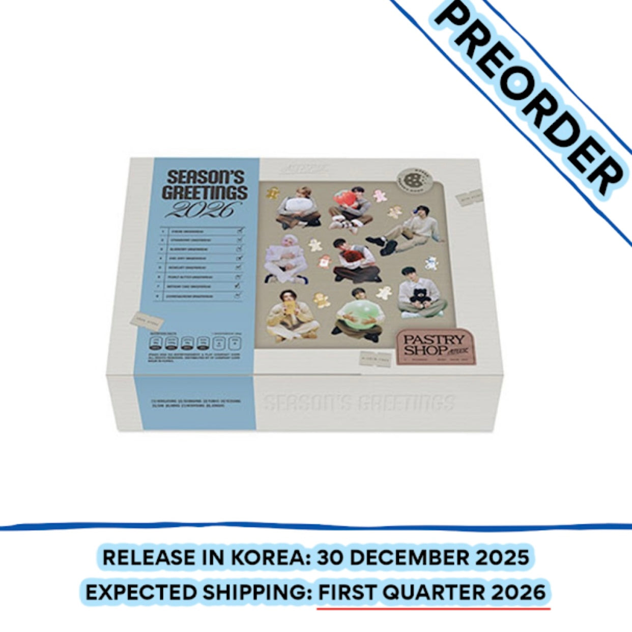 [PREORDER] ATEEZ 2026 Season's Greetings - Pastry Shop