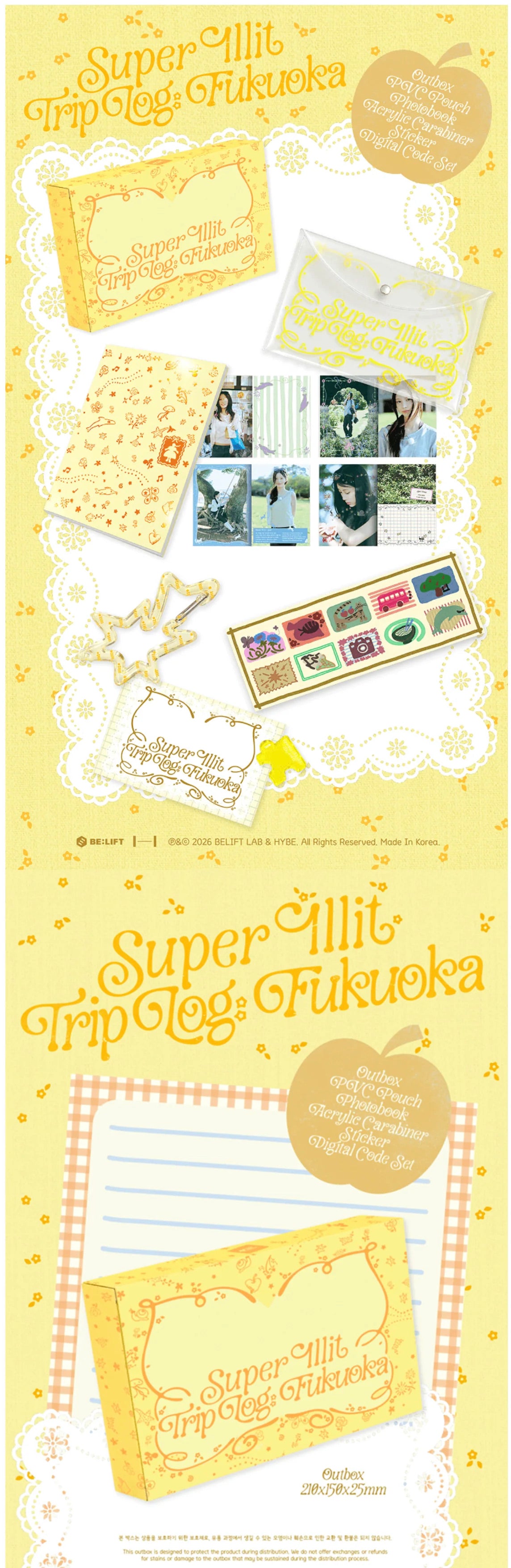 [PREORDER] [SHIPS IN OCT-NOV] ILLIT - SUPER ILLIT TRIP LOG : FUKUOKA DIGITAL CODE