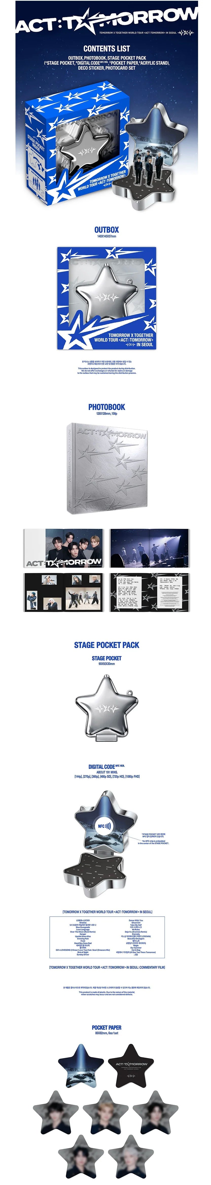 [PREORDER] TXT - ACT : TOMORROW WORLD TOUR IN SEOUL DIGITAL CODE