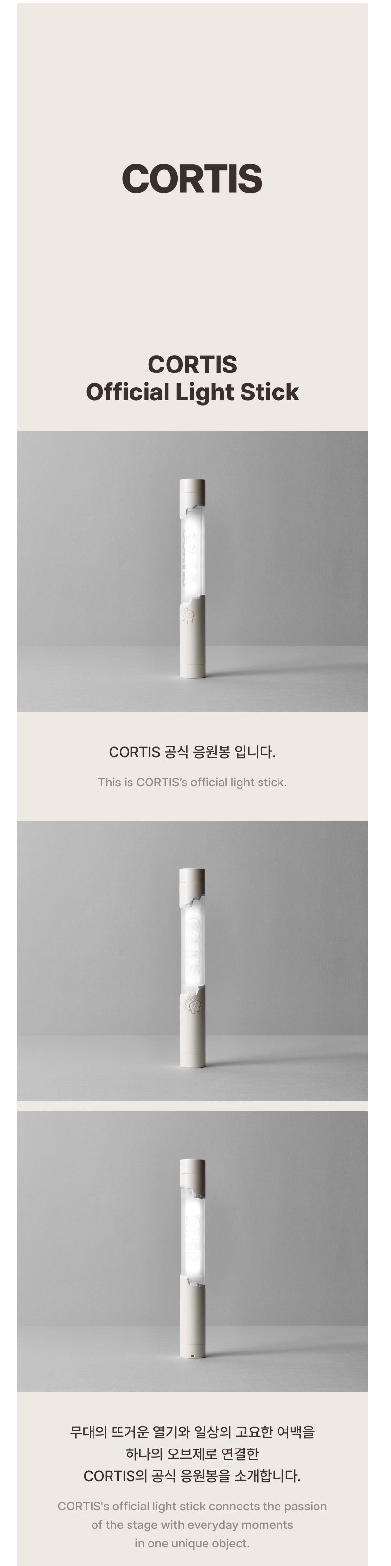 [PREORDER] [SHIPS IN NOV-DEC] CORTIS - OFFICIAL LIGHT STICK