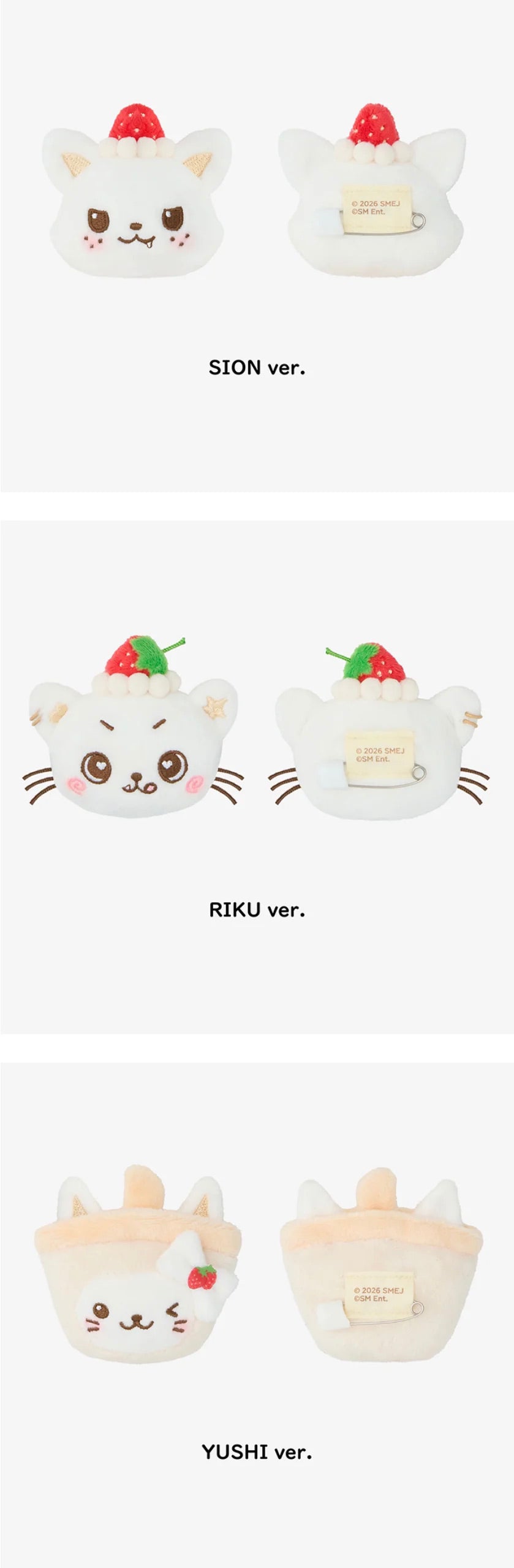 [PREORDER] [SHIPS IN FEB-MAR 2027] NCT WISH - [WISHBERRY BAKERY] OFFICIAL MD DOLL BADGE (Member Choice)