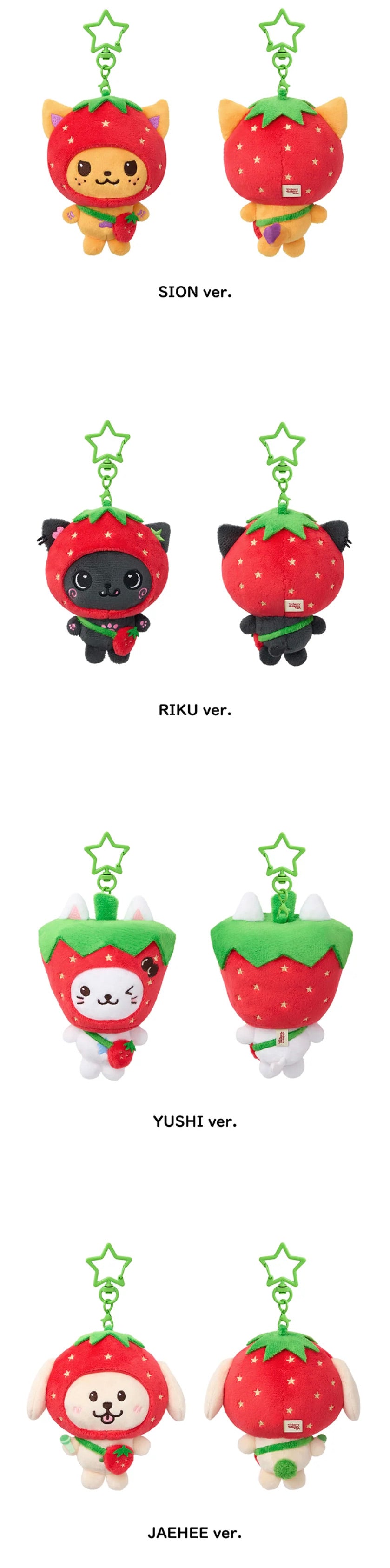 [PREORDER] [SHIPS IN FEB-MAR 2027] NCT WISH - [WISHBERRY BAKERY] OFFICIAL MD DOLL KEYRING (Member Choice)