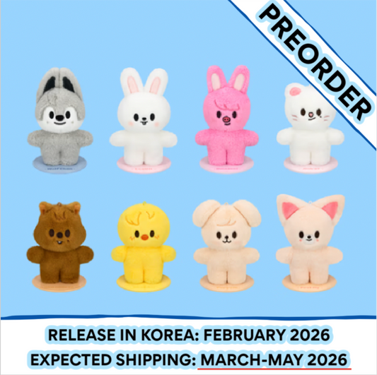 [PREORDER] Stray Kids [dominATE : celebrATE] SKZOO Plush Standing Ver. (Member Choice)