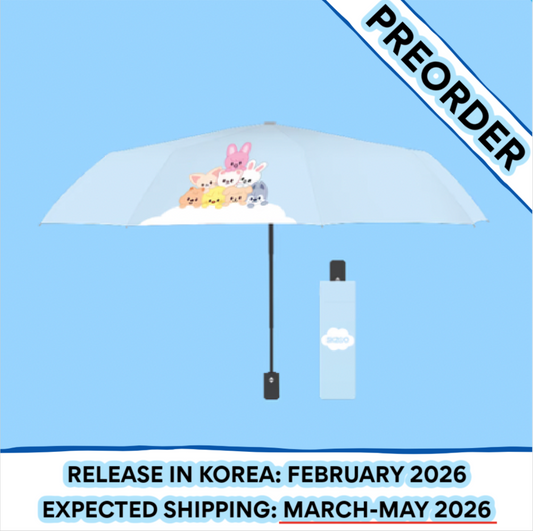 [PREORDER] Stray Kids [dominATE : celebrATE] SKZOO Folding Sun Umbrella