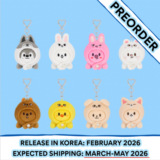 [PREORDER] Stray Kids [dominATE : celebrATE] SKZOO Keyring Lying Ver. (Member Choice)