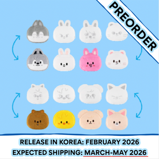 [PREORDER] Stray Kids [dominATE : celebrATE] SKZOO Reversible Face Pouch (Member Choice)