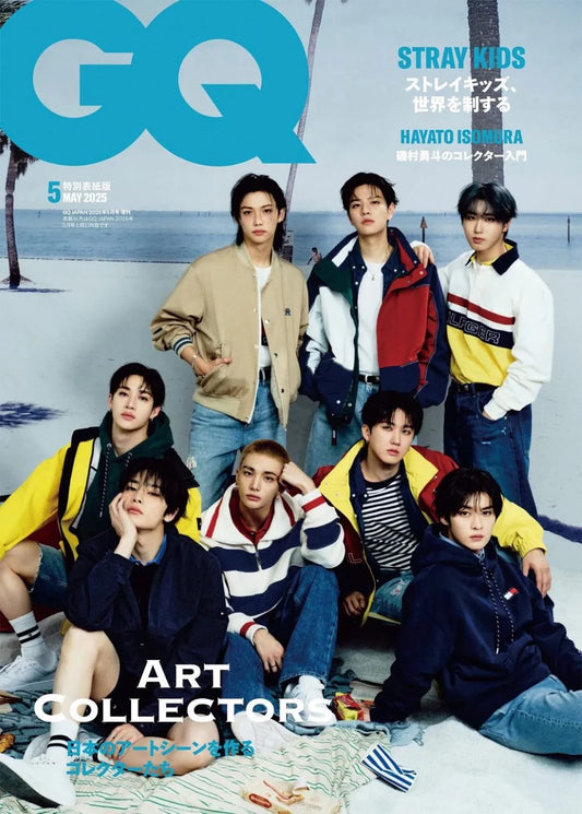 GQ JAPAN Magazine - [2025, May] - STRAY KIDS Cover & Interview