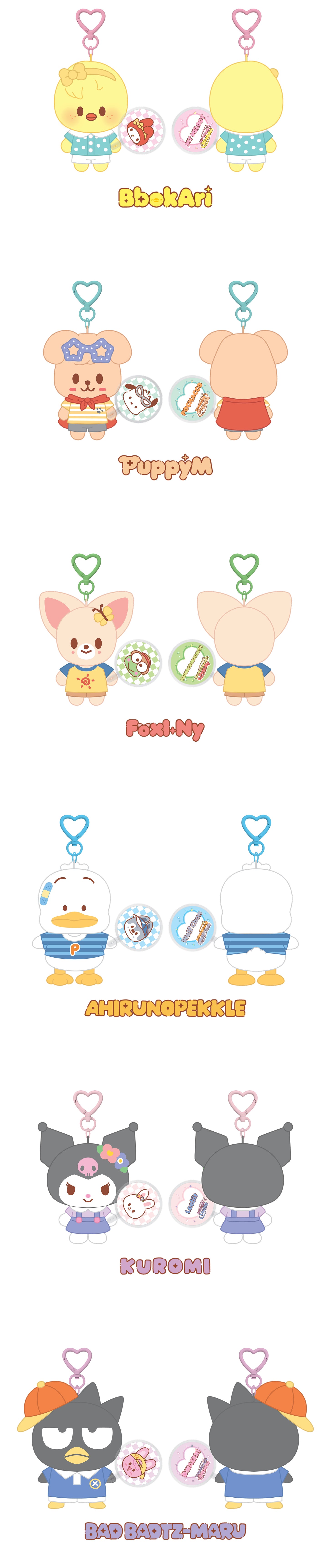 [PREORDER] [SHIPS IN NOV-DEC] Stray Kids - [2026 SKZOO X SANRIO CHARACTERS OFFICIAL MD] 10CM PLUSH MINI PICKET Ver. (Type Choice)