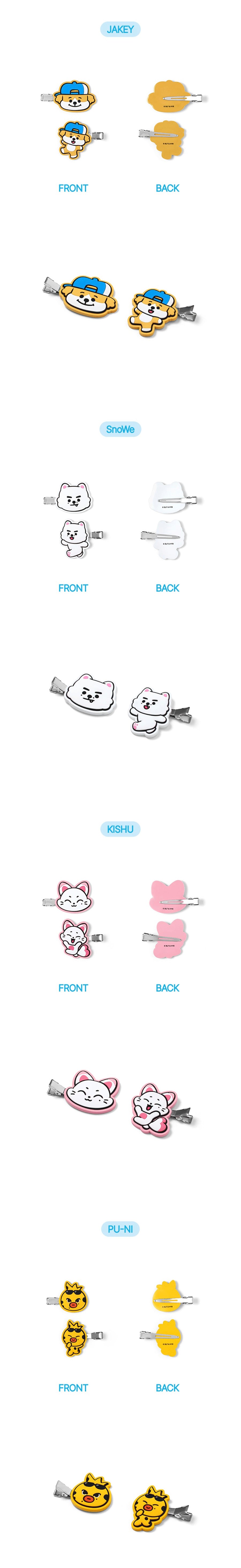 [PREORDER] ENHYPEN - ENCHIN MD Hair Pin Set (Member Choice)