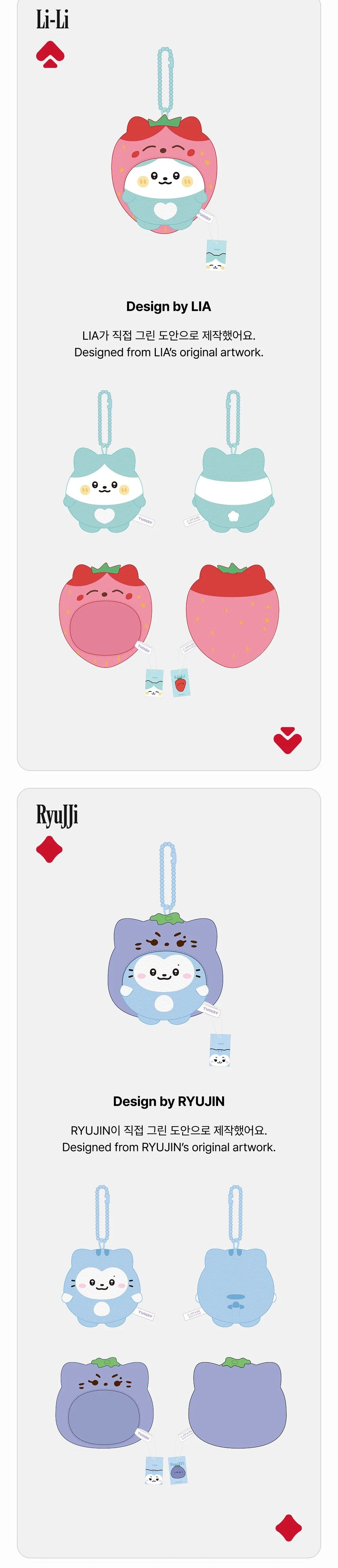 [PREORDER] [SHIPS IN JAN-FEB 2027] ITZY - ALL IN, MIDZY 5TH FAN MEETING OFFICIAL MD TWINZY PLUSH TWIN Ver. (Member Choice)