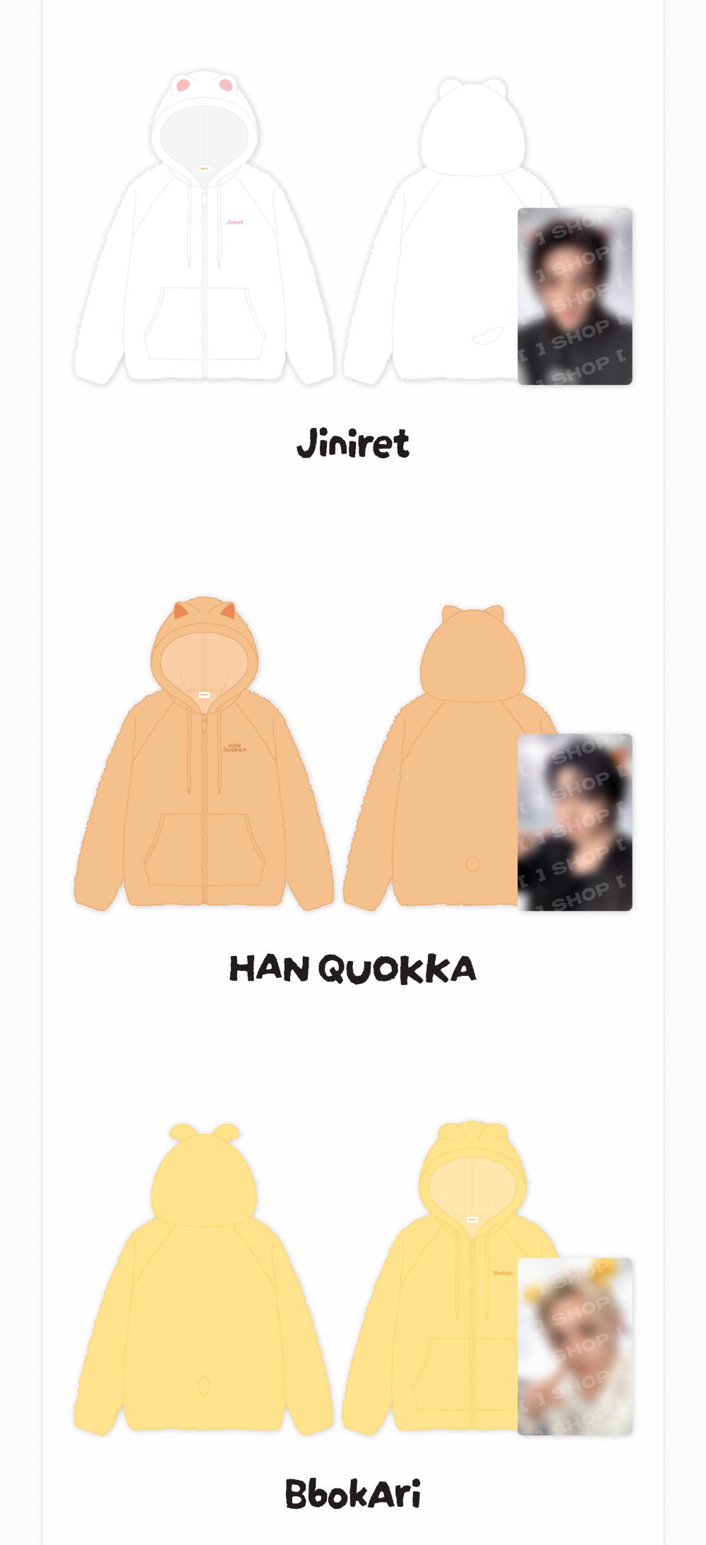 [PREORDER] [SHIPS IN SEPT-OCT] Stray Kids - World Tour [RUN IT SEOUL] OFFICIAL MD - SKZOO FLEECE HOOD ZIP-UP (SKZOO Choice)
