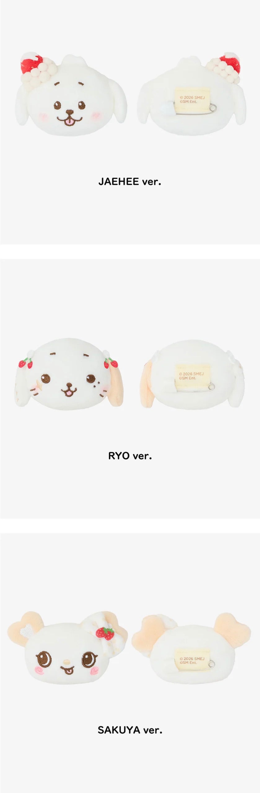 [PREORDER] [SHIPS IN FEB-MAR 2027] NCT WISH - [WISHBERRY BAKERY] OFFICIAL MD DOLL BADGE (Member Choice)