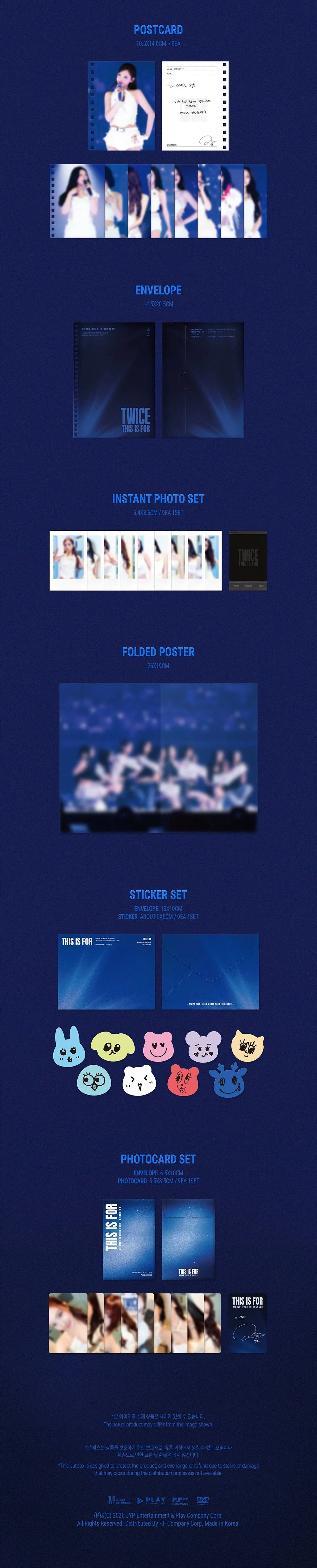 [PREORDER] [SHIPS IN SEPT-NOV] TWICE - 'THIS IS FOR WORLD TOUR IN INCHEON' DVD (POB Choice)