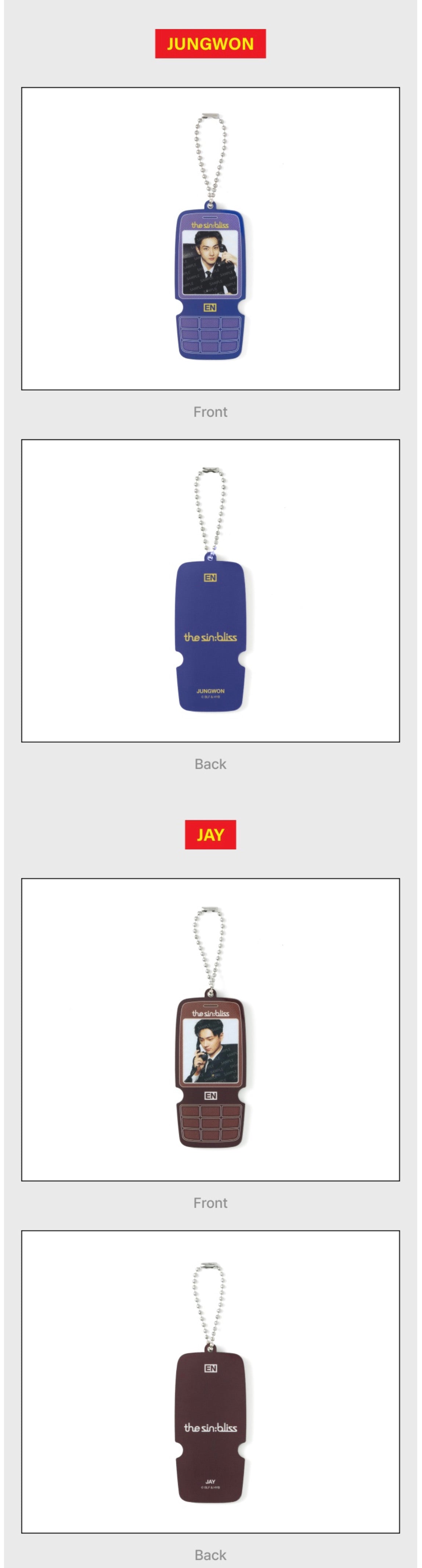 [PREORDER] [SHIPS IN OCT-NOV] ENHYPEN - THE SIN : BLISS POP UP OFFICIAL MD LUCKY DRAW (EARPHONE WINDER) (Random)