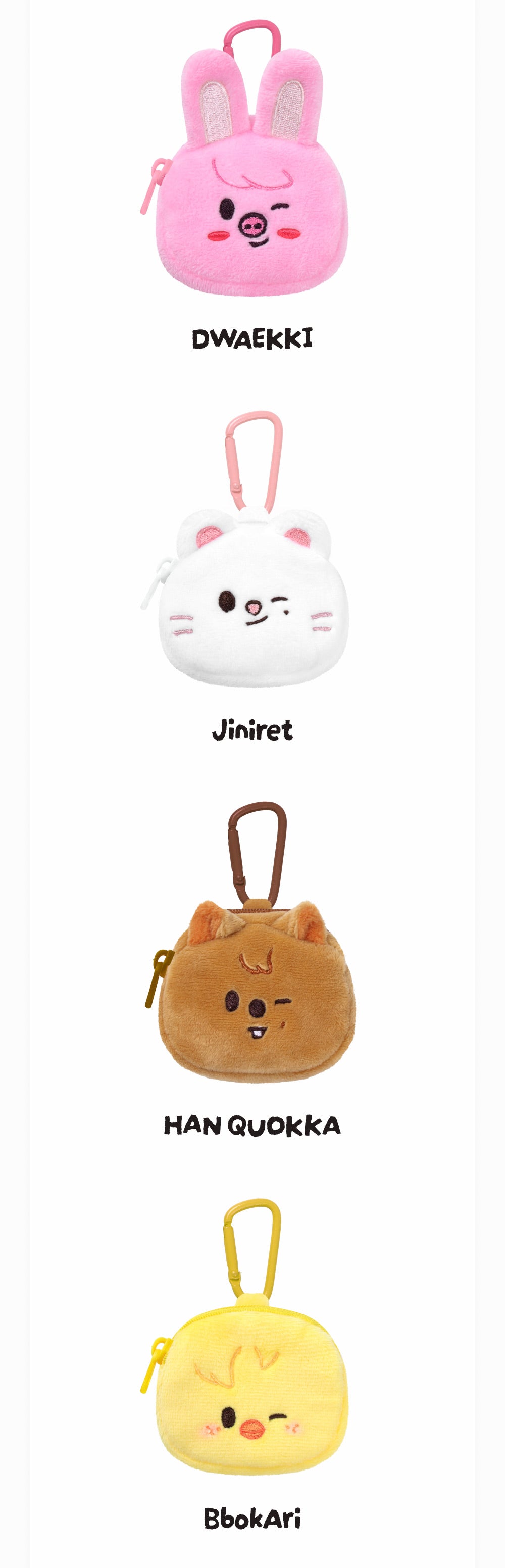 [PREORDER] [SHIPS IN SEPT-OCT] Stray Kids - World Tour [RUN IT SEOUL] OFFICIAL MD - SKZOO MINI BACKPACK KEYRING (SKZOO Choice)