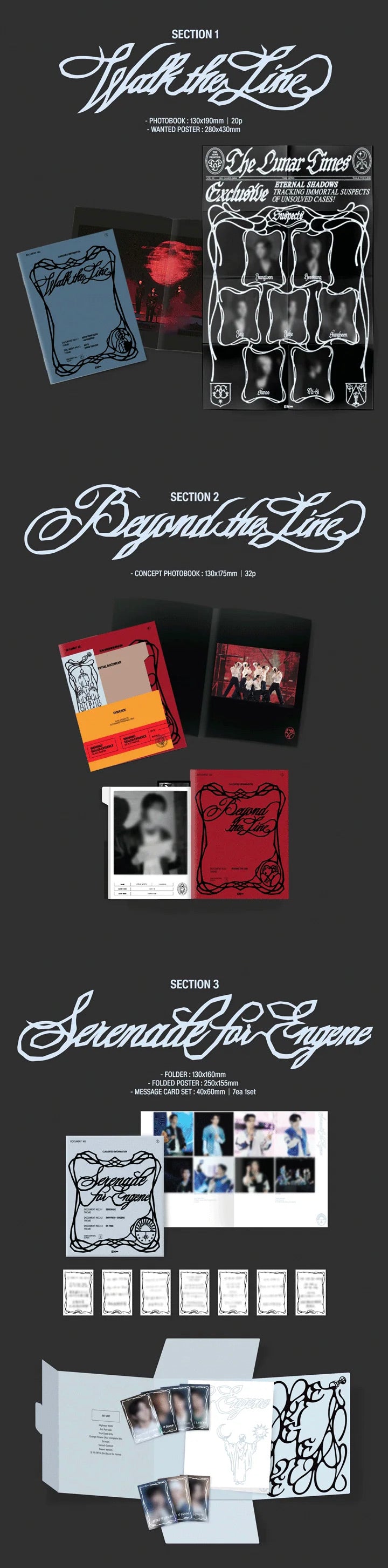 [ON BACK-ORDER] [SHIPS IN 2-3 WEEKS] ENHYPEN - WALK THE LINE WORLD TOUR IN GOYANG