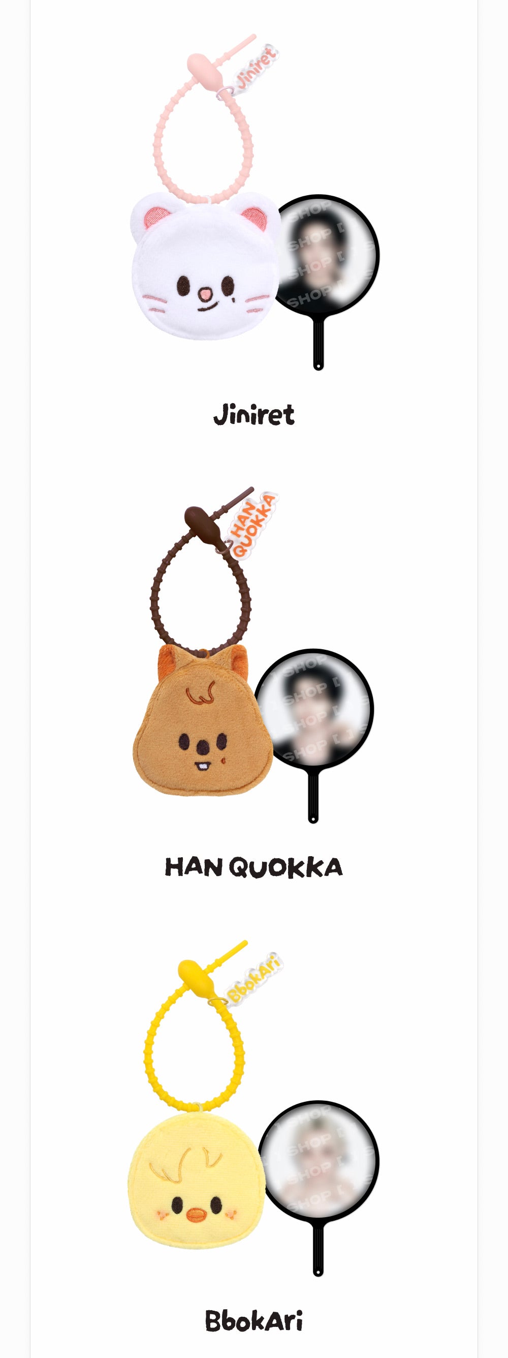[PREORDER] [SHIPS IN SEPT-OCT] Stray Kids - World Tour [RUN IT SEOUL] OFFICIAL MD - SKZOO PLUSH MINI PICKET KEYRING (SKZOO Choice)