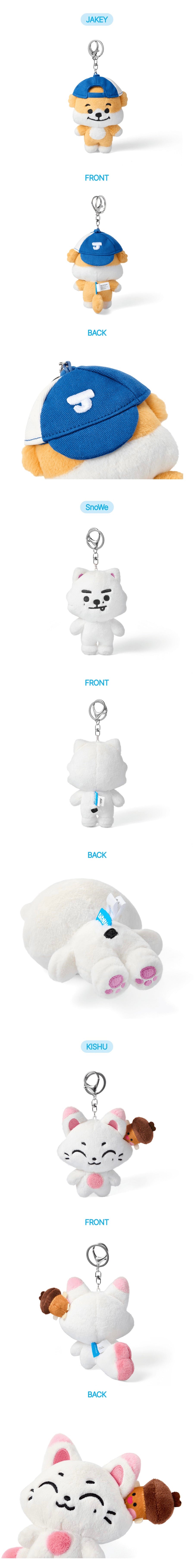 [PREORDER] ENHYPEN - ENCHIN MD Plush Keyring (Member Choice)