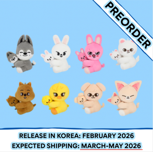 [PREORDER] Stray Kids [dominATE : celebrATE] SKZOO Magnet Plush Set (Member Choice)