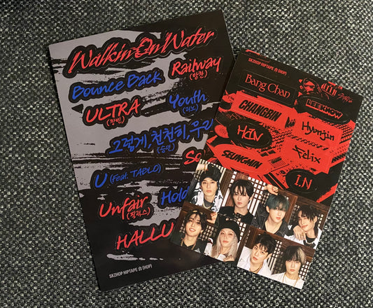 Stray Kids SKZHOP HIPTAPE ALBUM Sticker Set