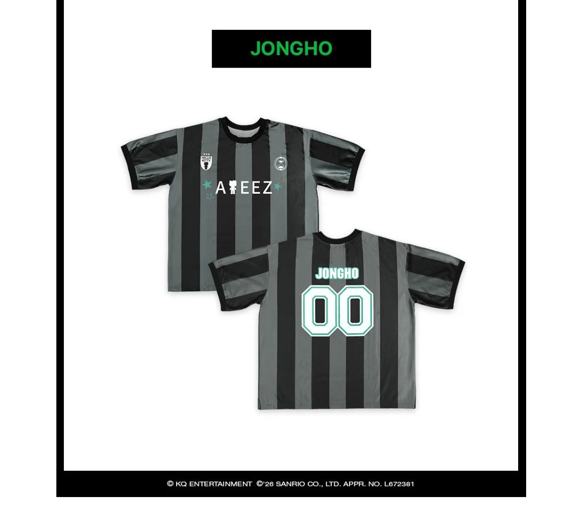[PREORDER] [SHIPS IN DEC 2026-JAN 2027] ATEEZ - ATEEZ X HELLO KITTY POP UP OFFICIAL MD T-SHIRT (One Size/Member Choice)