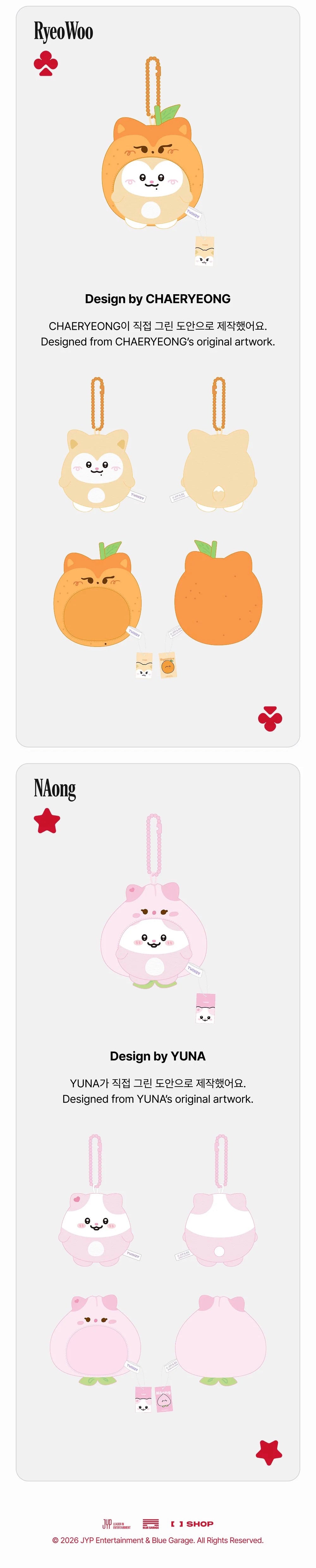 [PREORDER] [SHIPS IN JAN-FEB 2027] ITZY - ALL IN, MIDZY 5TH FAN MEETING OFFICIAL MD TWINZY PLUSH TWIN Ver. (Member Choice)