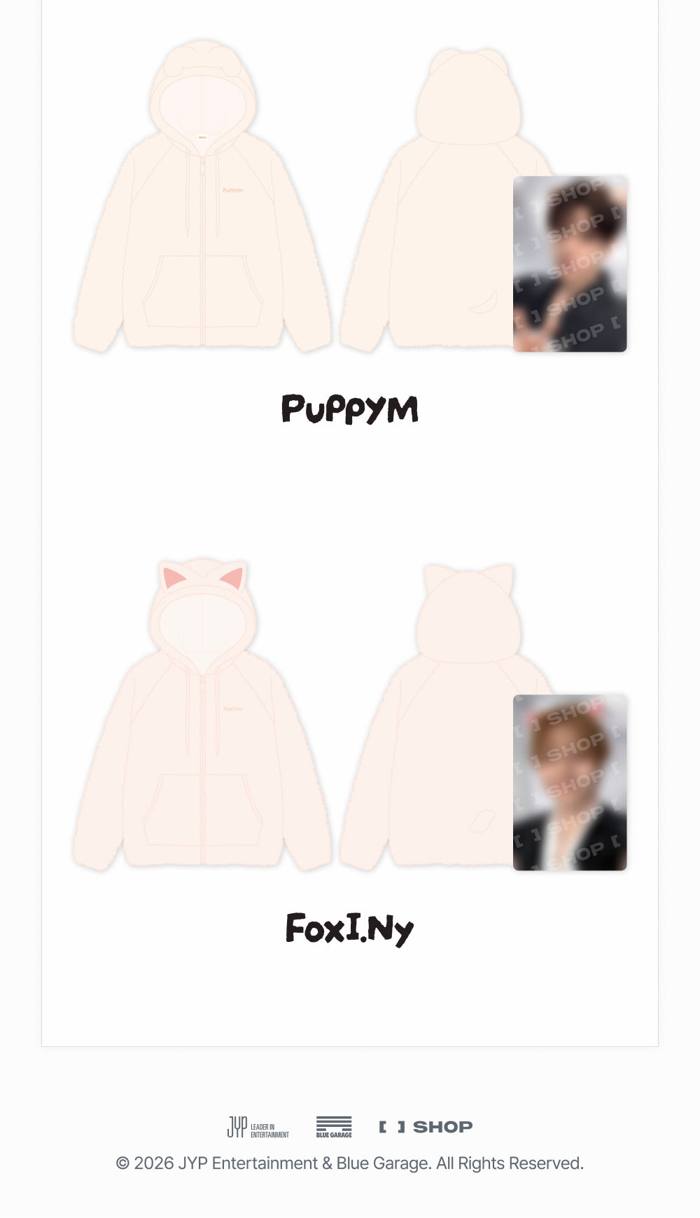 [PREORDER] [SHIPS IN SEPT-OCT] Stray Kids - World Tour [RUN IT SEOUL] OFFICIAL MD - SKZOO FLEECE HOOD ZIP-UP (SKZOO Choice)
