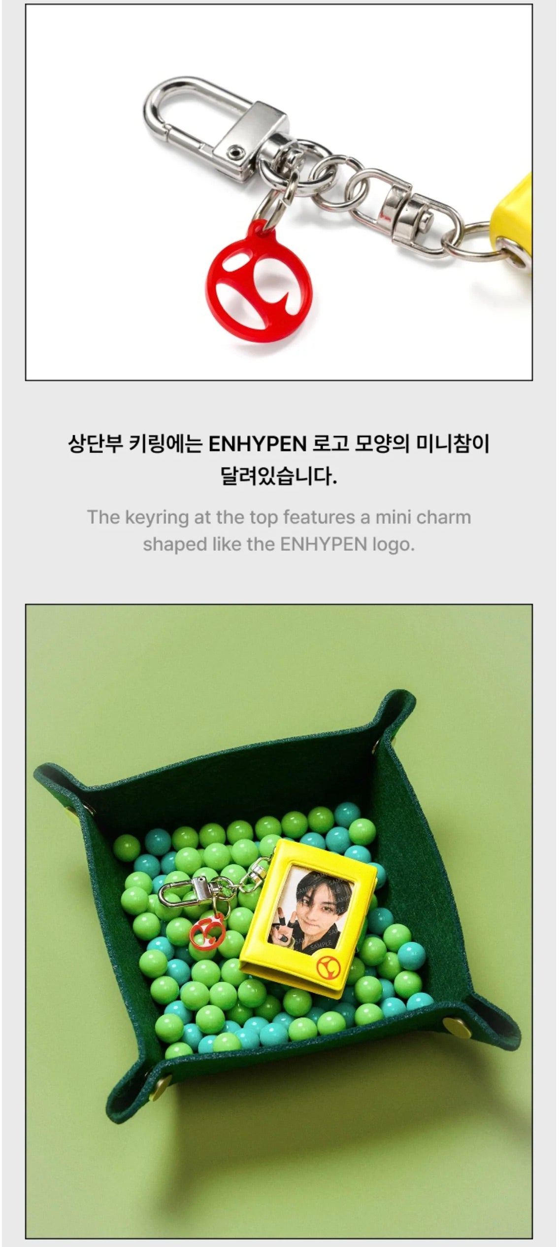 [PREORDER] [SHIPS IN OCT-NOV] ENHYPEN - THE SIN : BLISS POP UP OFFICIAL MD MINI ALBUM KEYRING