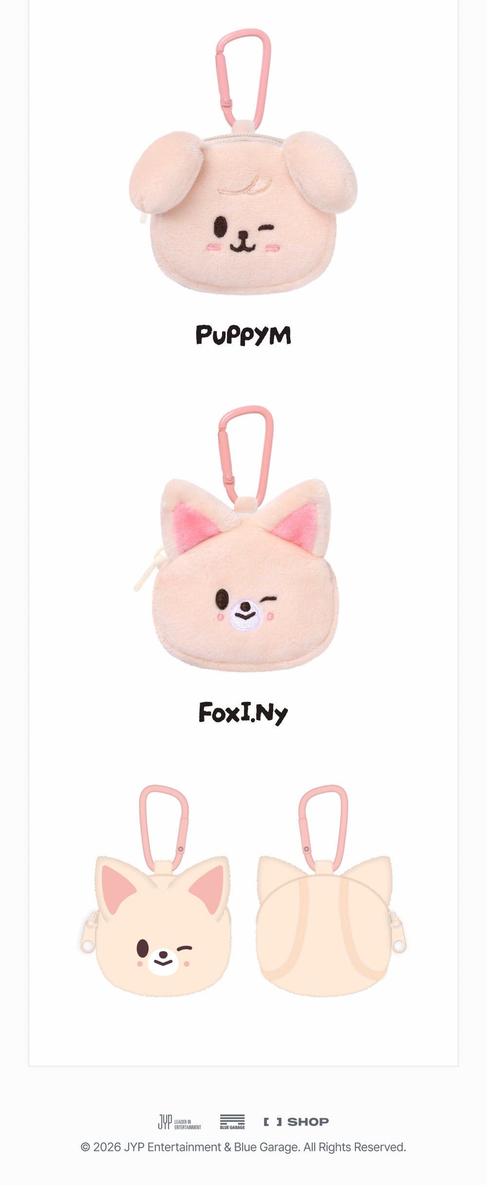 [PREORDER] [SHIPS IN SEPT-OCT] Stray Kids - World Tour [RUN IT SEOUL] OFFICIAL MD - SKZOO MINI BACKPACK KEYRING (SKZOO Choice)