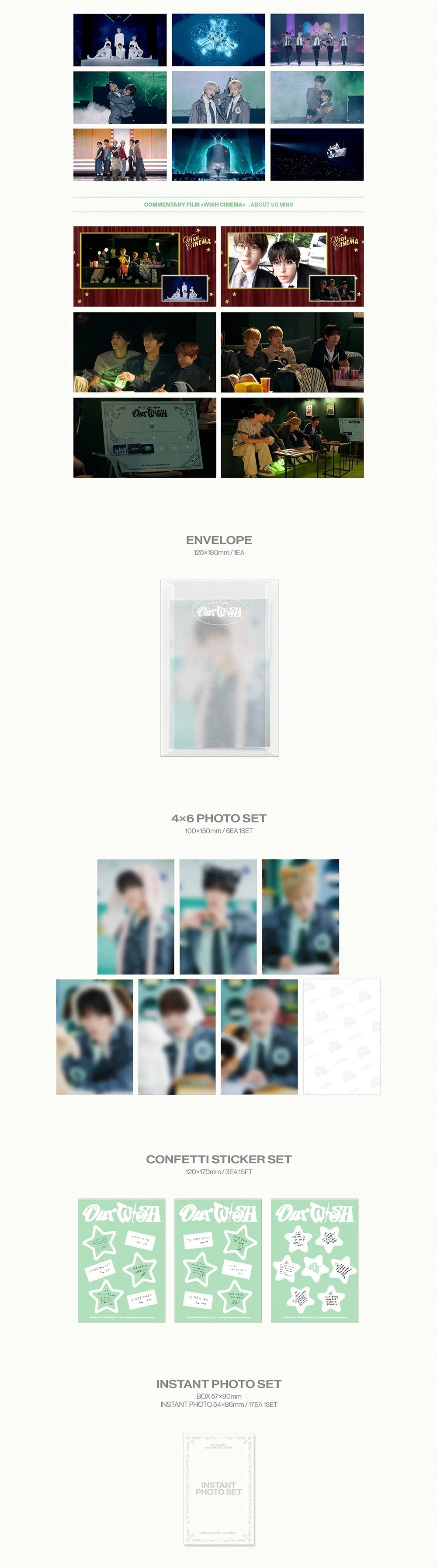 [PREORDER] [SHIPS IN NOV-DEC] NCT WISH - OUR WISH 1ST CONCERT TOUR BLU-RAY