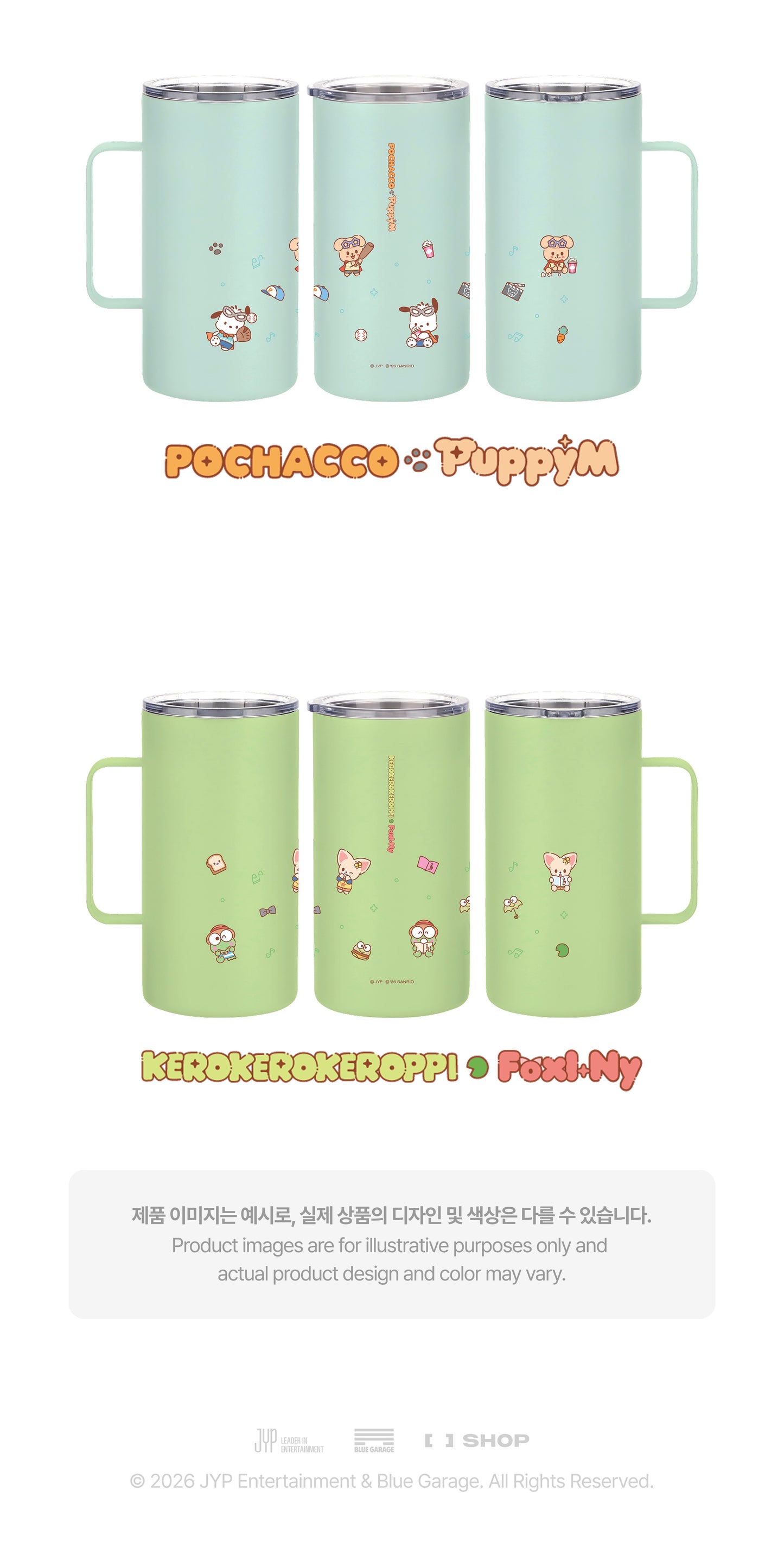 [PREORDER] [SHIPS IN NOV-DEC] Stray Kids - [2026 SKZOO X SANRIO CHARACTERS OFFICIAL MD] TUMBLER (Type Choice)