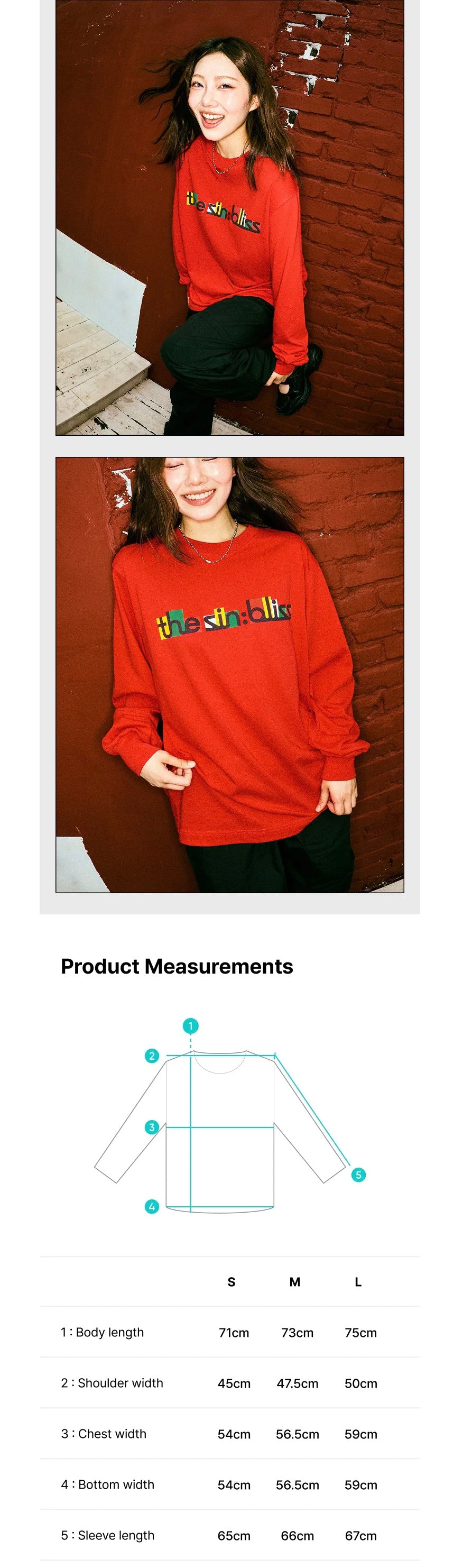 [PREORDER] [SHIPS IN OCT-NOV] ENHYPEN - THE SIN : BLISS POP UP OFFICIAL MD L/S T-SHIRT RED (Size Choice)