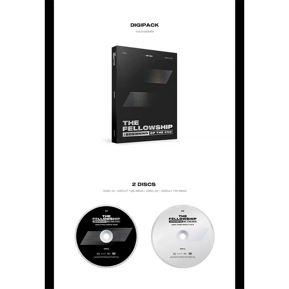 [ON DEMAND] ATEEZ - World Tour 'The Fellowship: Beginning of the End' in Seoul DVD