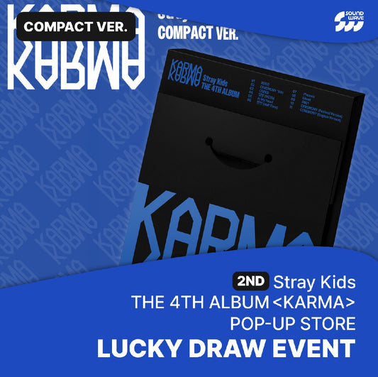 Stray Kids - [SOUNDWAVE LUCKY DRAW WEEK 2] 4TH ALBUM [KARMA] (COMPACT VER.)