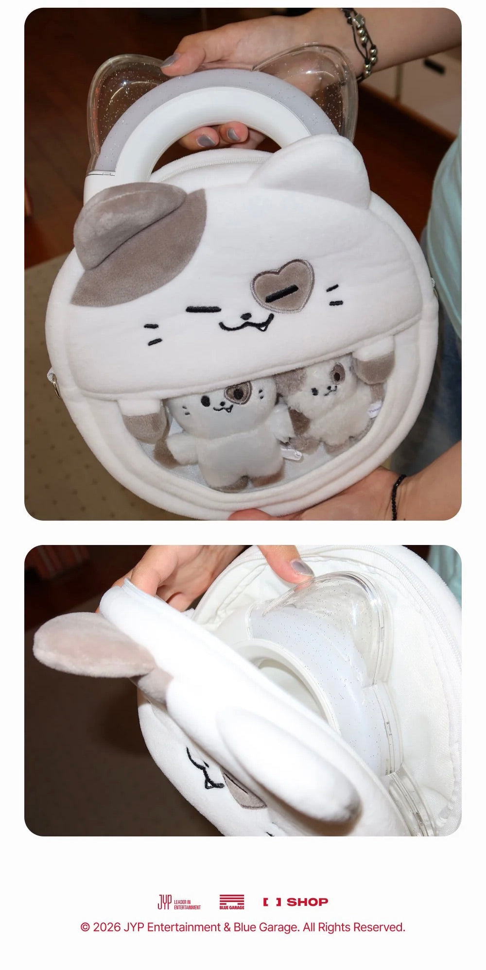 [PREORDER] [SHIPS IN JAN-FEB 2027] ITZY - ALL IN, MIDZY 5TH FAN MEETING OFFICIAL MD TWINZY LIGHT RING BAG (Member Choice)
